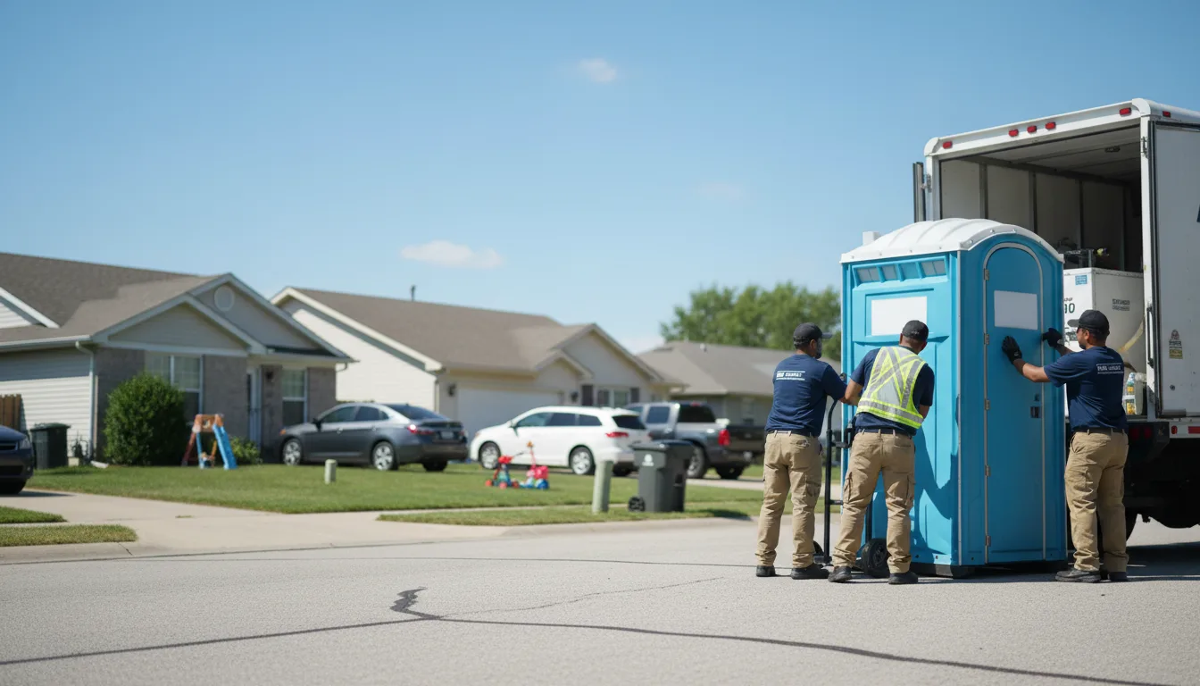 Standard Porta Potty Rentals in Hollenberg, KS near me